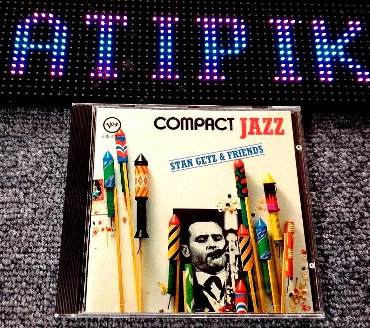 🎷 Stan Getz & Friends - Compact Jazz - Pépite Rare West Germany 💕